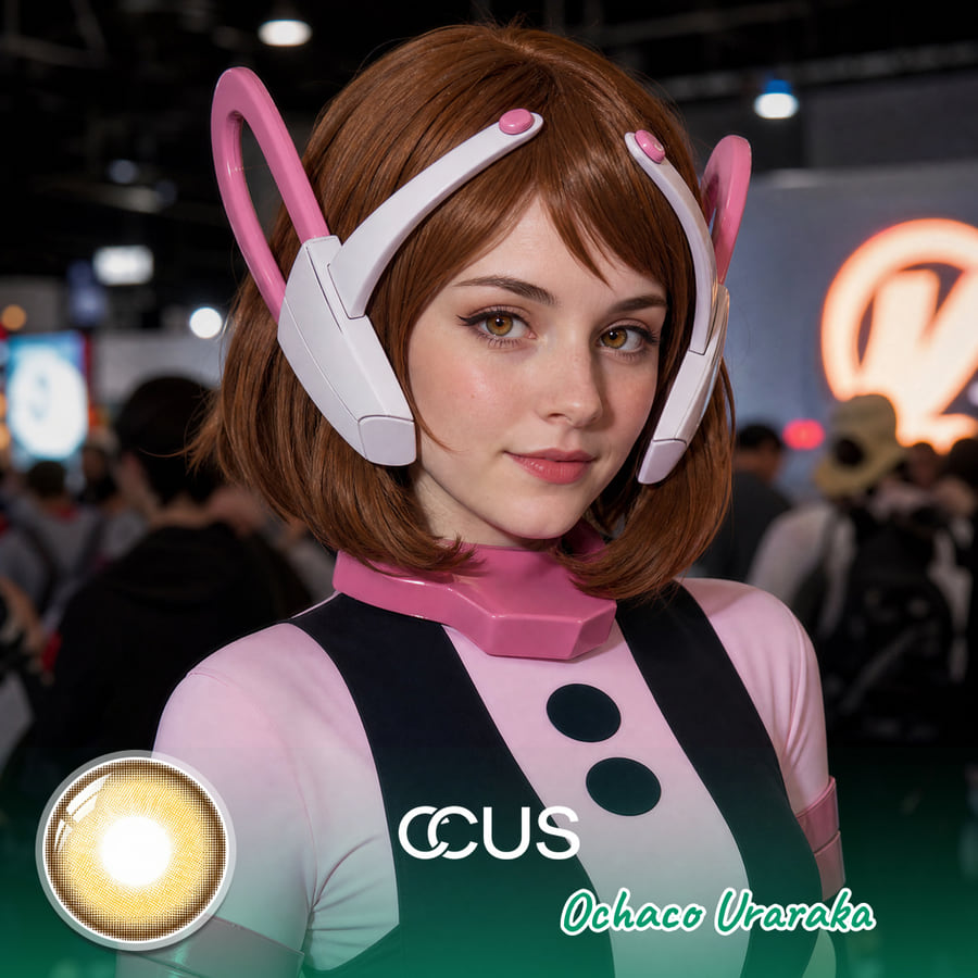 Ochaco Uraraka Cosplay Contacts | Ccus Eyewear