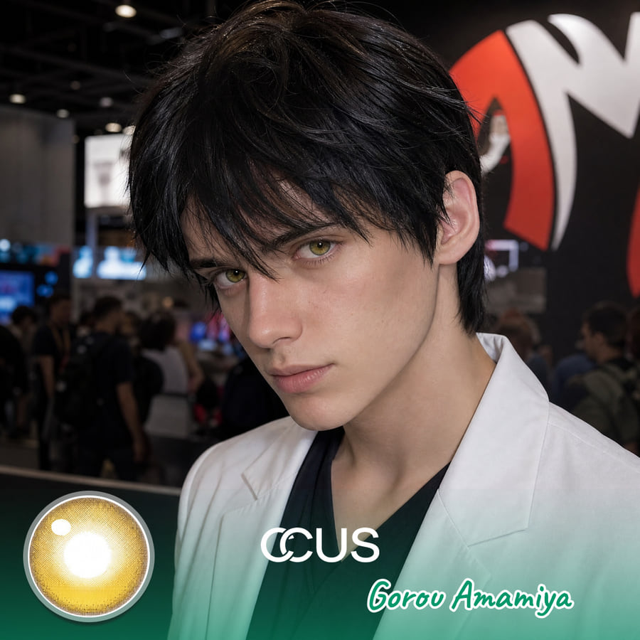 Gorou Amamiya Cosplay Contacts - Ccus Eyewear · Premium Colored Contacts Gorou Amamiya Cosplay Contacts | Ccus Eyewear