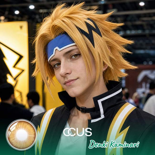 Denki Kaminari Cosplay Contacts | CCUS Eyewear