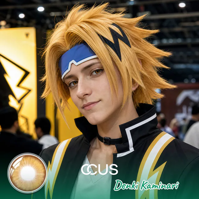 Denki Kaminari Cosplay Contacts | CCUS Eyewear