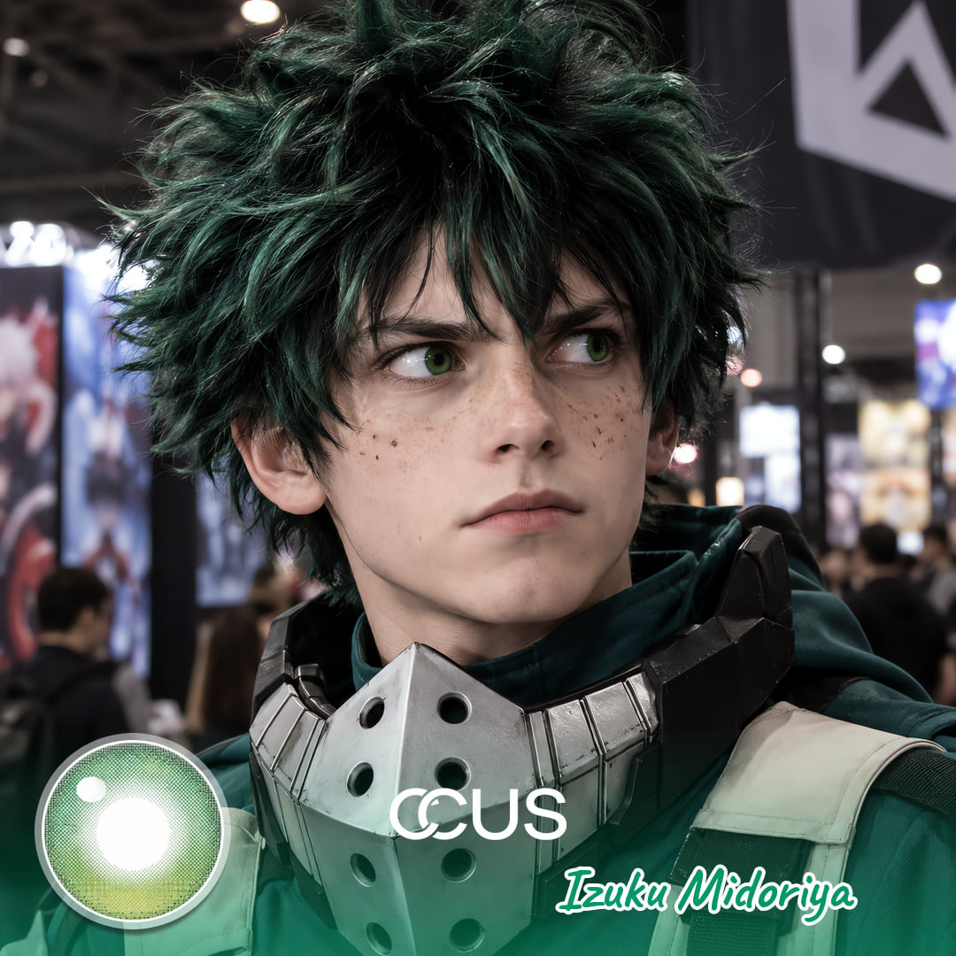 Izuku Midoriya Cosplay Contact Lenses - Ccus Eyewear · Premium Colored Contacts Izuku Midoriya Cosplay Contacts | Ccus Eyewear