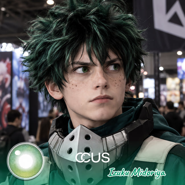 Izuku Midoriya Cosplay Contacts | CCUS Eyewear