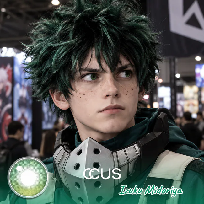 Izuku Midoriya Cosplay Contacts | CCUS Eyewear