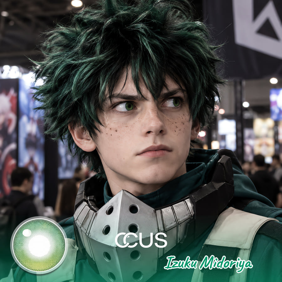 Izuku Midoriya Cosplay Contacts | Ccus Eyewear