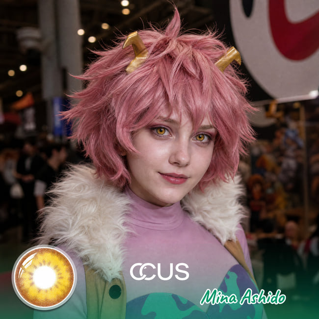 Mina Ashido Cosplay Contacts | CCUS Eyewear