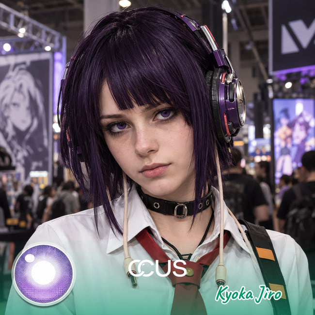 Kyoka Jiro Cosplay Contacts | CCUS Eyewear