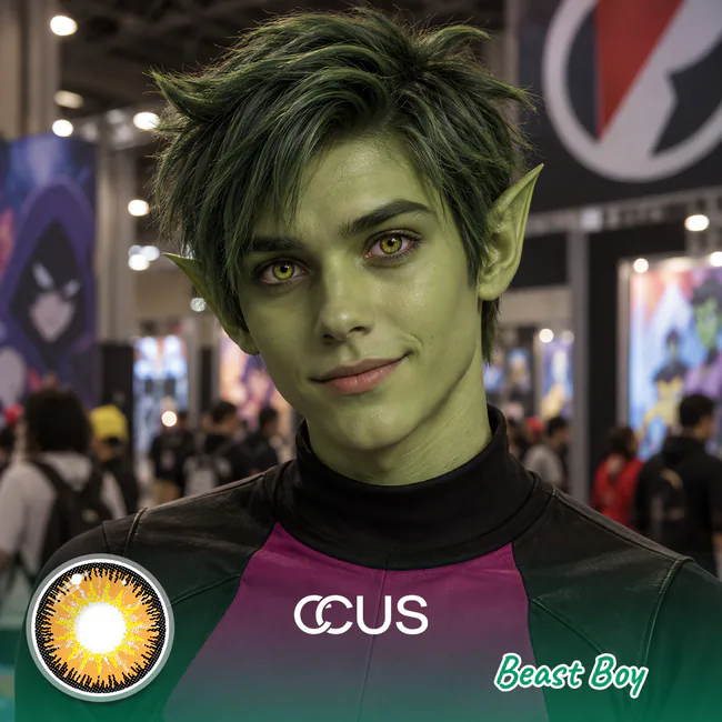 Beast Boy Cosplay Contacts | CCUS Eyewear