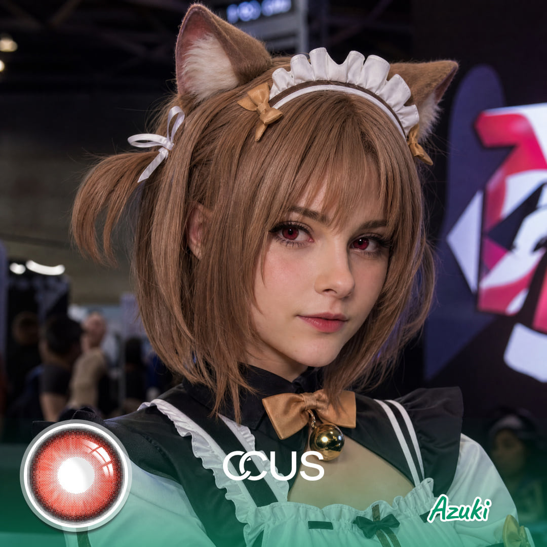 Azuki Cosplay Contact Lenses | CCUS Eyewear