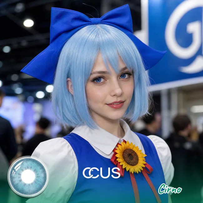 Cirno Cosplay Contact Lenses | CCUS Eyewear