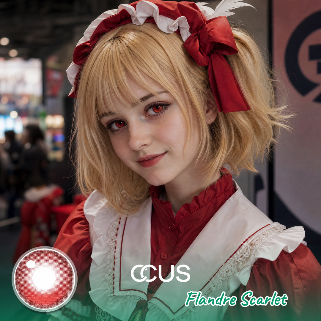 Flandre Scarlet Cosplay Contact Lenses | Ccus Eyewear