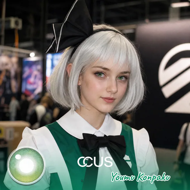 Youmu Konpaku Cosplay Contact Lenses | Ccus Eyewear