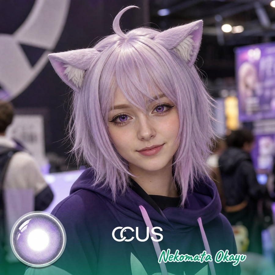 Nekomata Okayu Cosplay Contact Lenses | Ccus Eyewear