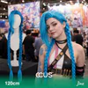 Jinx Cosplay Wig - Model Wearing The Wig (Ai Hero V15)