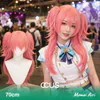 Momoi Airi Cosplay Wig - Model Wearing The Wig (Ai Hero V15)