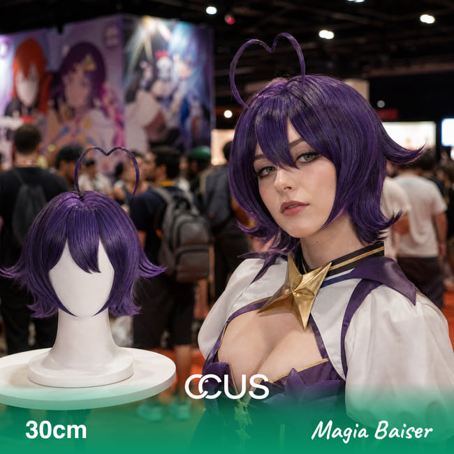 Mahoako : Magia Baiser Cosplay Wig - model wearing the wig (AI hero v15)