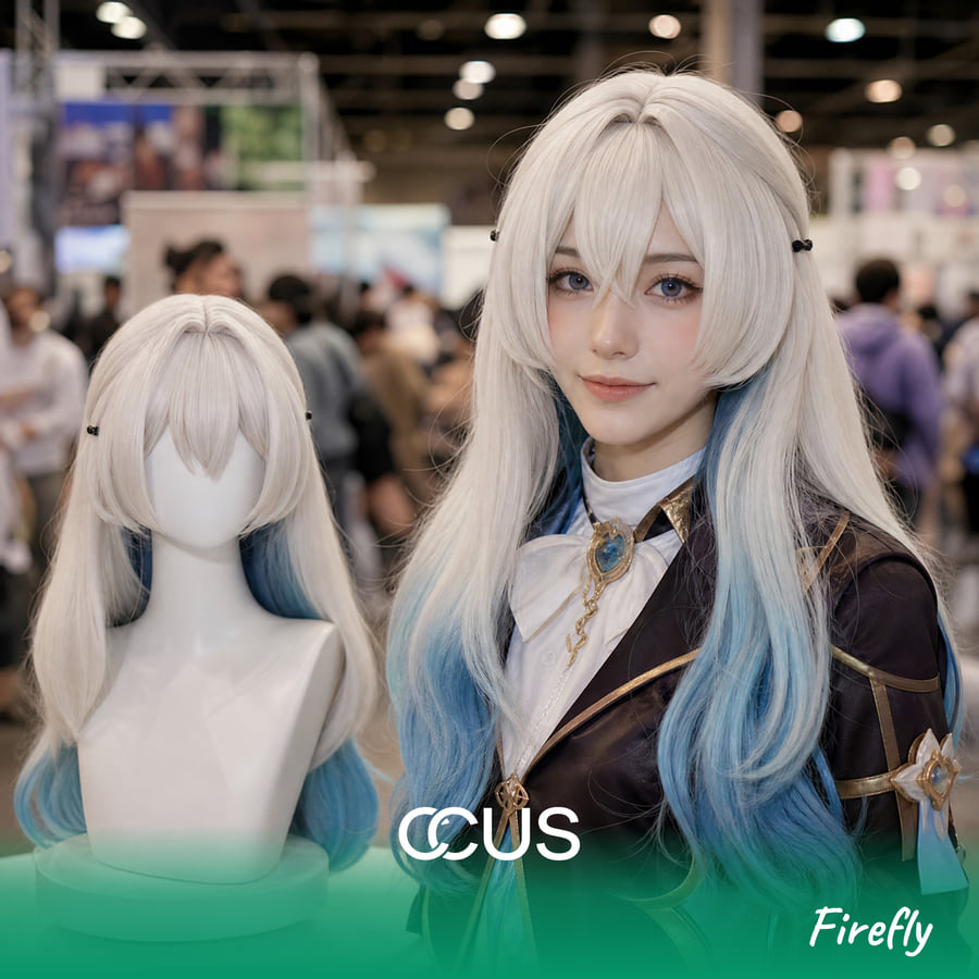 Hsr : Firefly Cosplay Wig