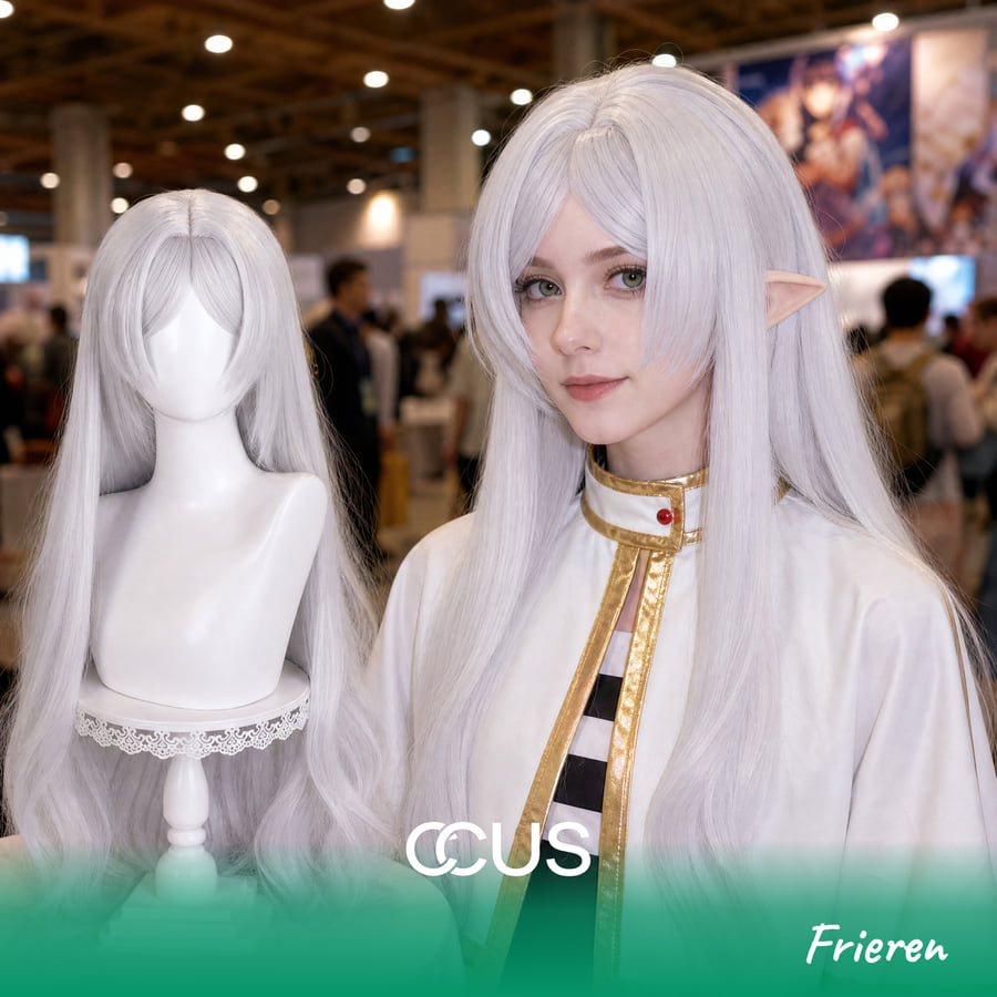 Frieren Cosplay Wig