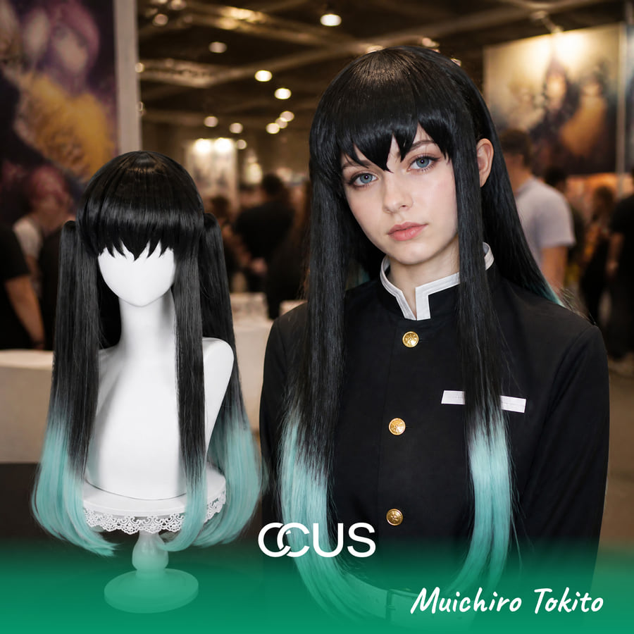 Muichiro Tokito Cosplay Wig - Ccus Eyewear · Premium Colored Contacts Muichiro Tokito Cosplay Wig