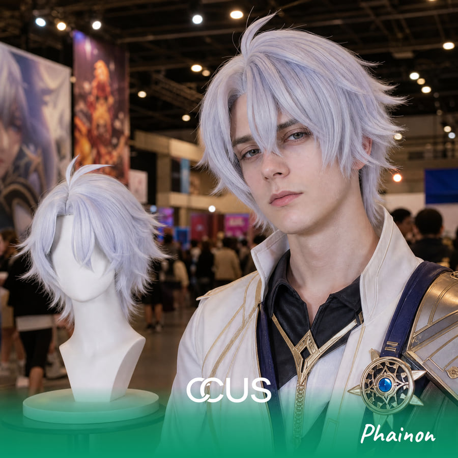 Hsr : Phainon Cosplay Wig