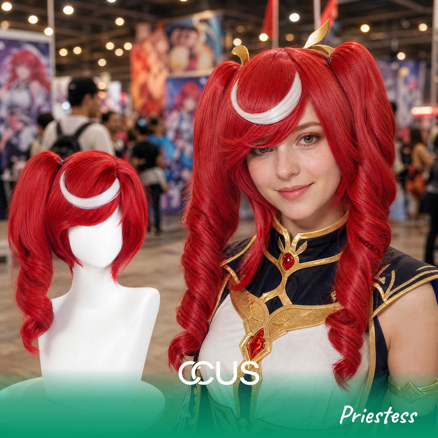 Idv : Priestess Cosplay Wig - Ccus Eyewear · Premium Colored Contacts Idv : Priestess Cosplay Wig