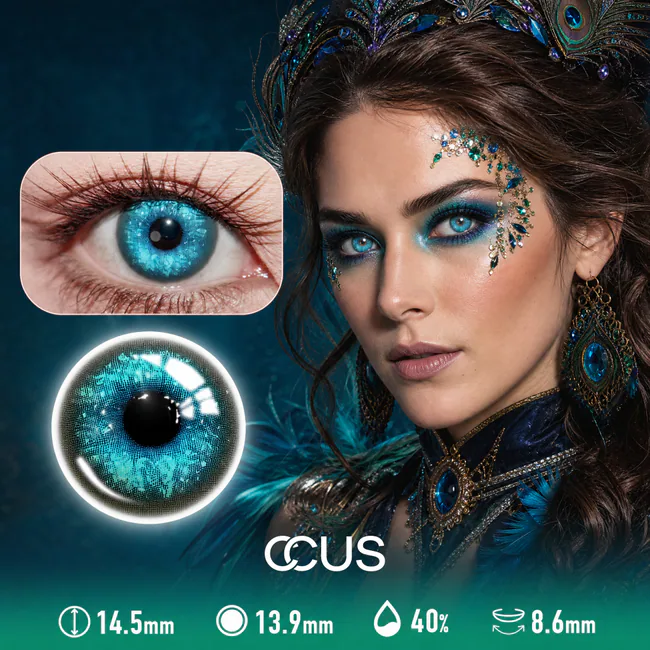 Umbra Veil Blue Contact Lenses
