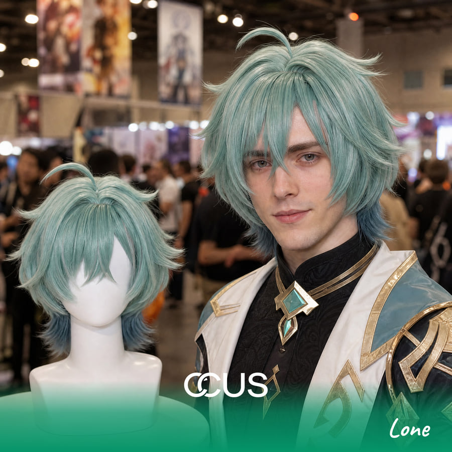 Lone Cosplay Wig - Ccus Eyewear · Premium Colored Contacts Lone Cosplay Wig