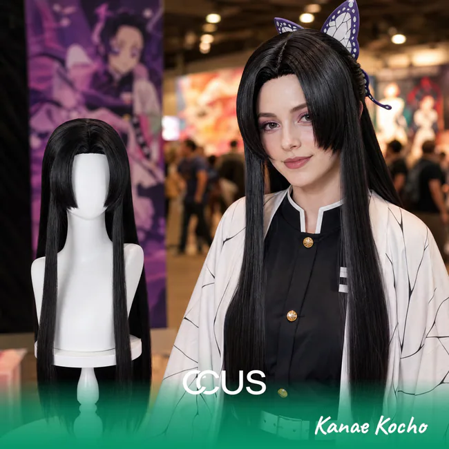Kanae Kocho Cosplay Wig
