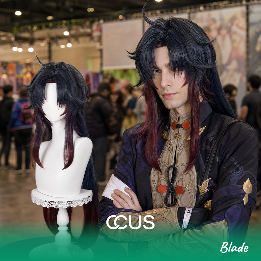 Hsr : Blade Cosplay Wig - Ccus Eyewear · Premium Colored Contacts Hsr : Blade Cosplay Wig