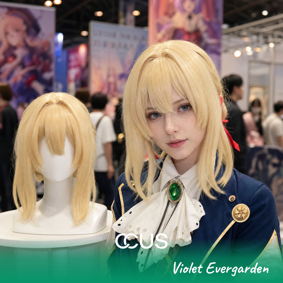 Violet Evergarden Cosplay Wig - Ccus Eyewear · Premium Colored Contacts Violet Evergarden Cosplay Wig