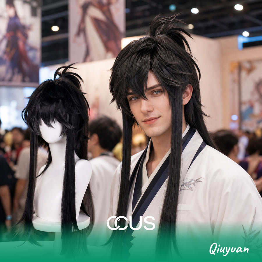 Wuwa : Qiuyuan Cosplay Wig