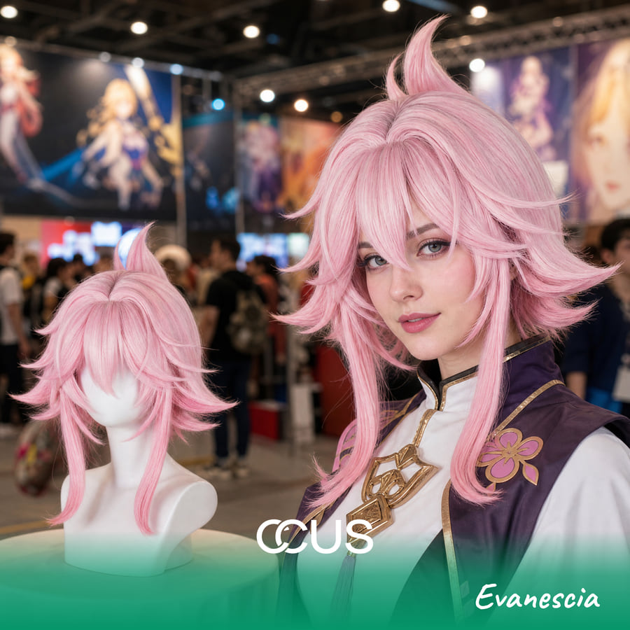 Hsr : Evanescia Cosplay Wig