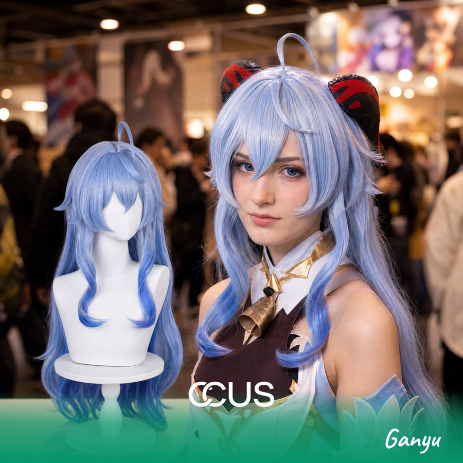 Ganyu Cosplay Wig