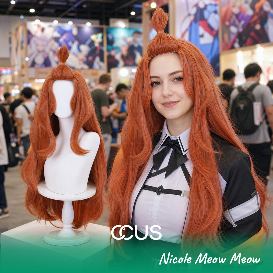 Nicole Meow Meow Cosplay Wig