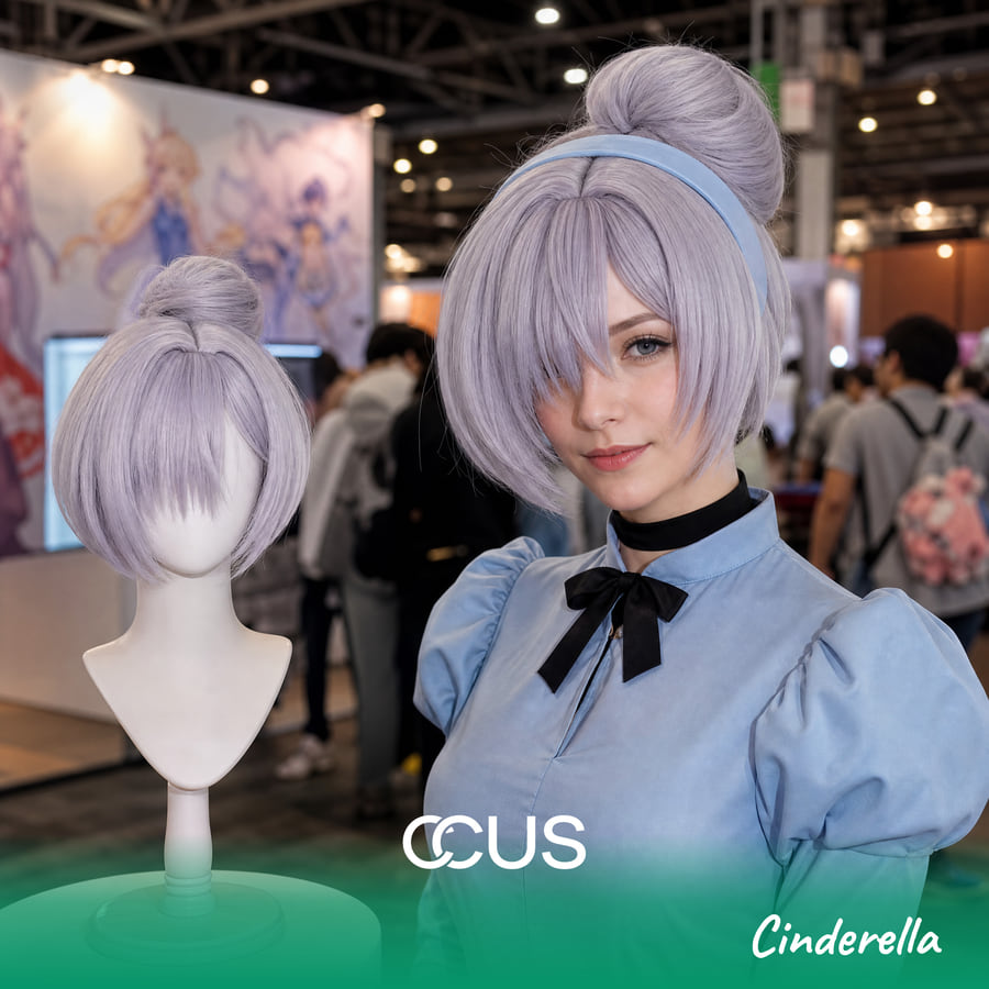 Cinderella Cosplay Wig - Ccus Eyewear · Premium Colored Contacts Cinderella Cosplay Wig