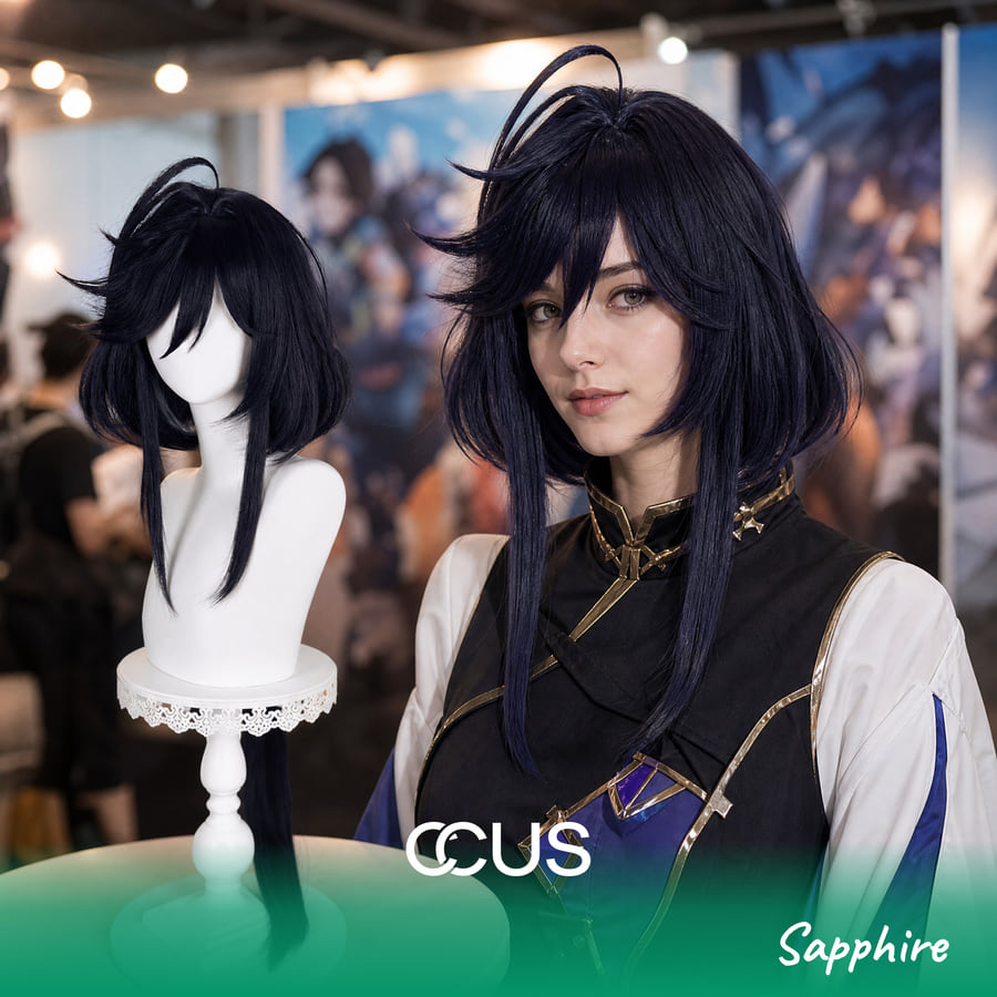 Sapphire Cosplay Wig