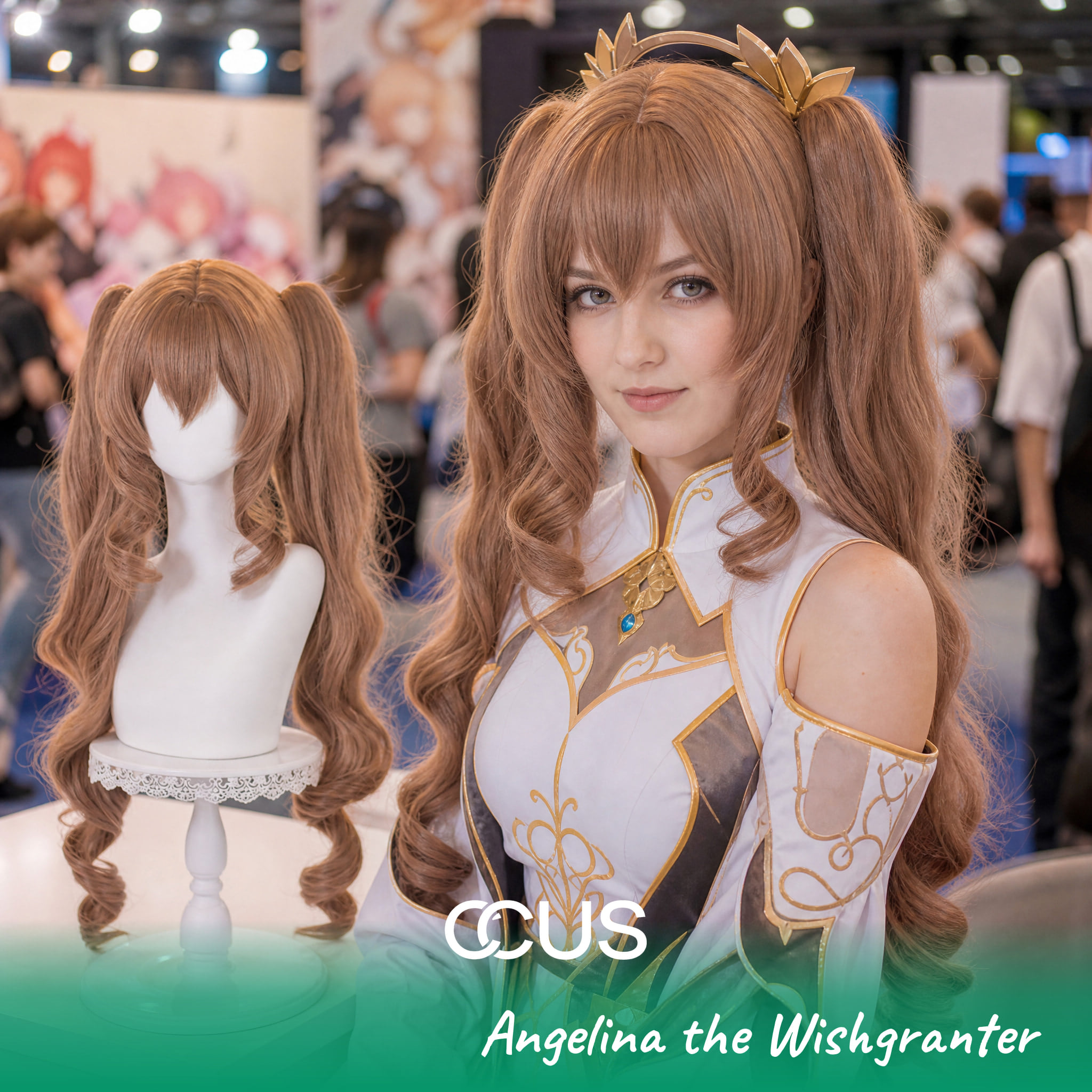 Ak : Angelina The Wishgranter Cosplay Wig - Ccus Eyewear · Premium Colored Contacts Ak : Angelina The Wishgranter Cosplay Wig