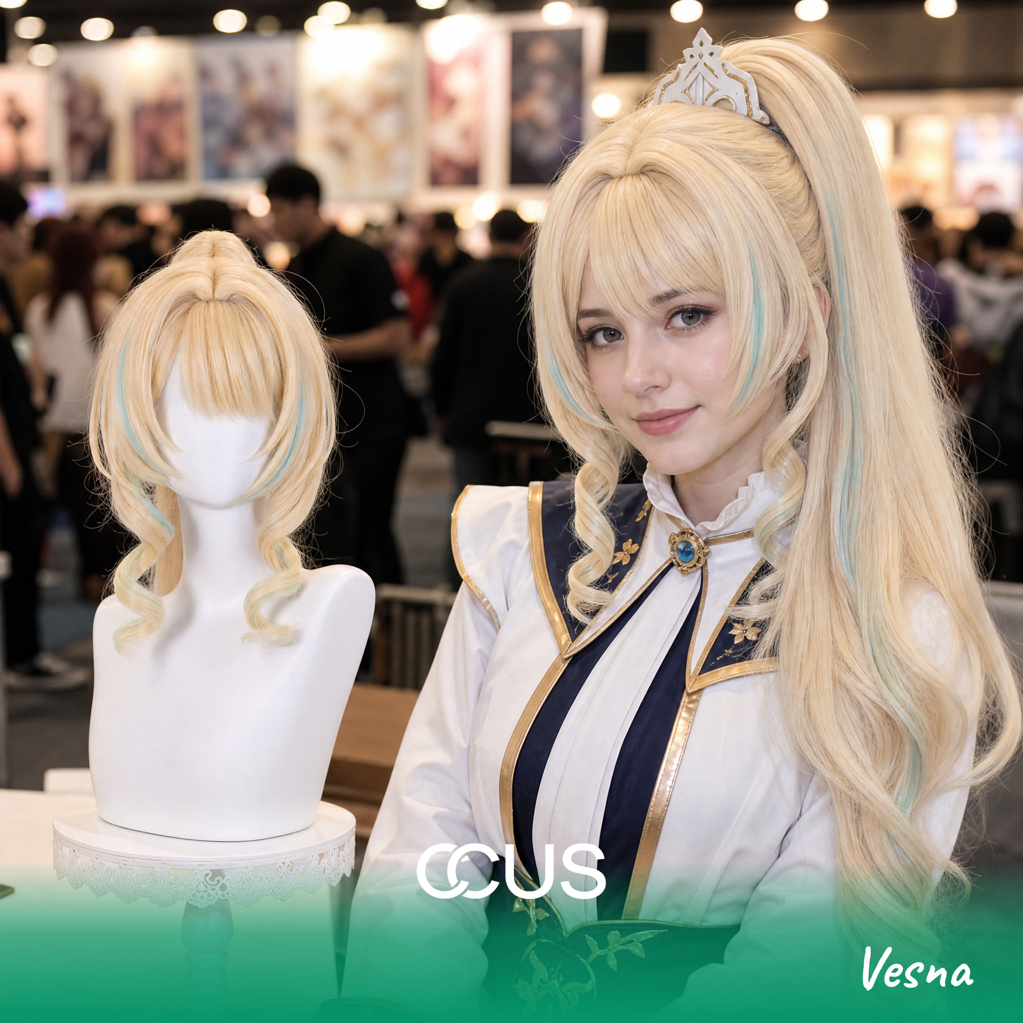 Gi : Vesna Cosplay Wig