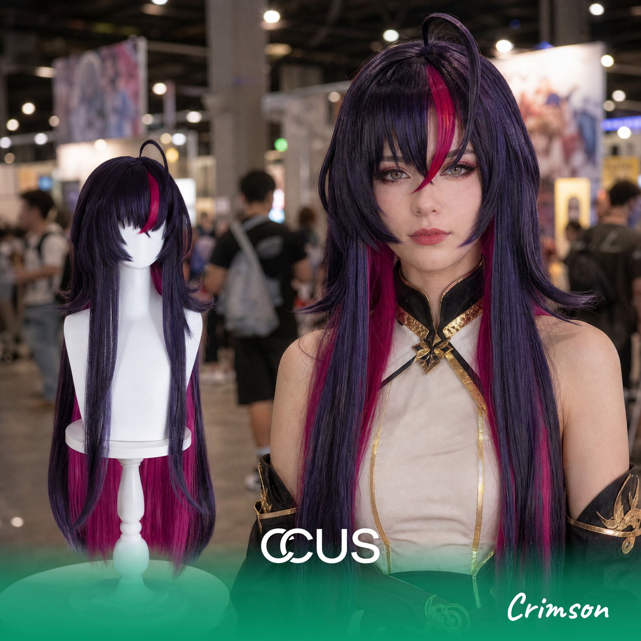 Crimson Cosplay Wig