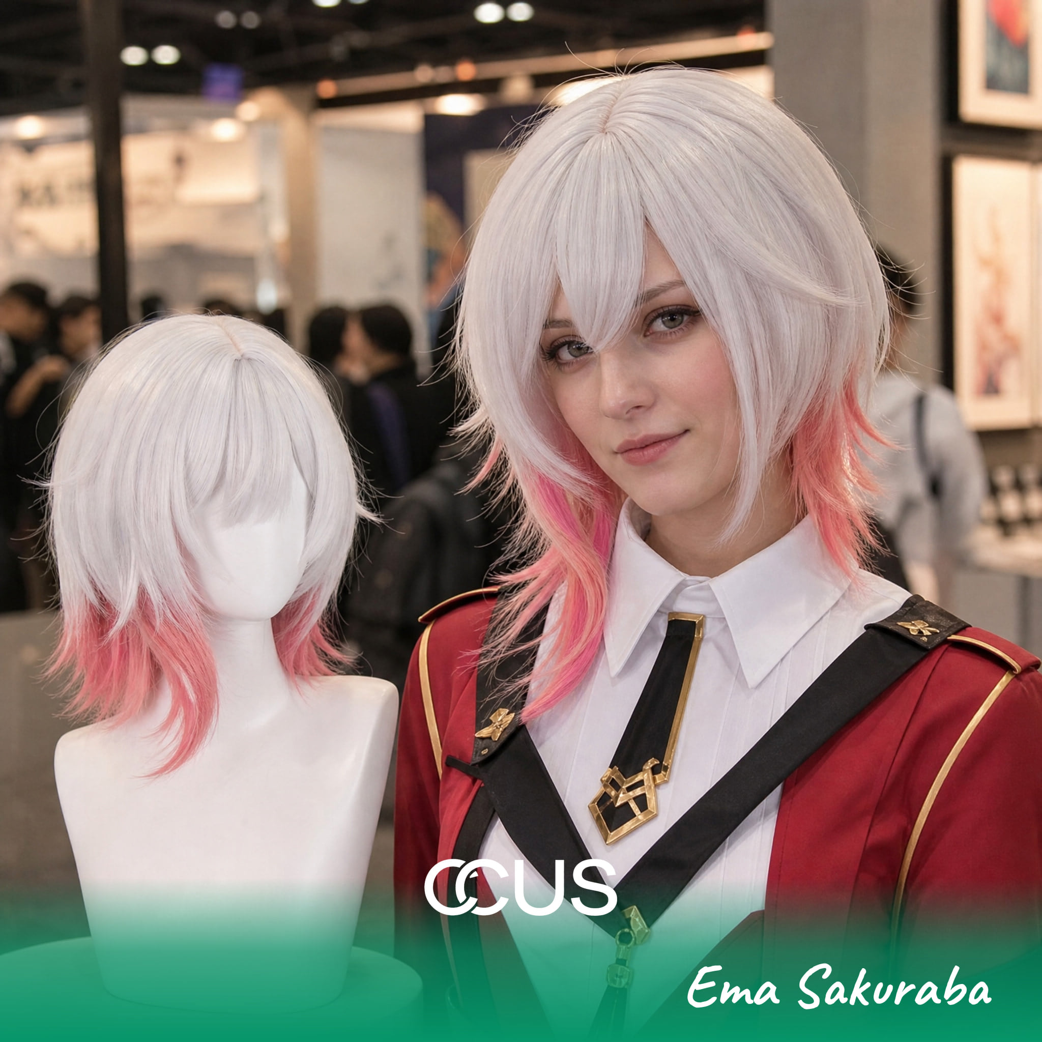 Ema Sakuraba Cosplay Wig