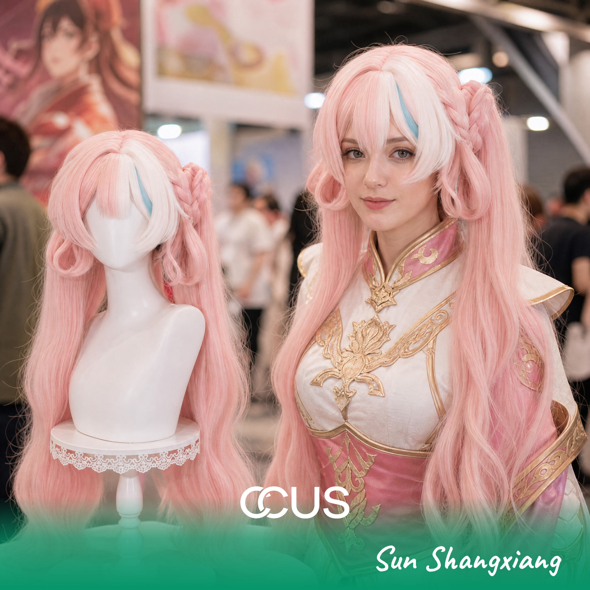 Sun Shangxiang Cosplay Wig