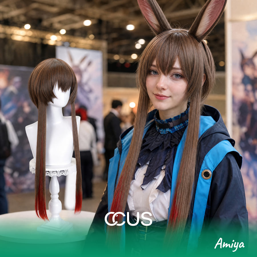 Ak : Amiya Cosplay Wig