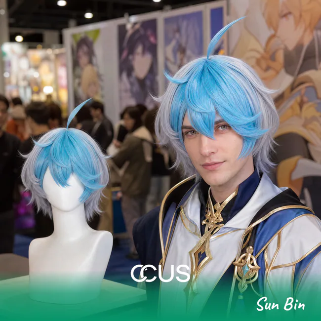 Sun Bin Cosplay Wig