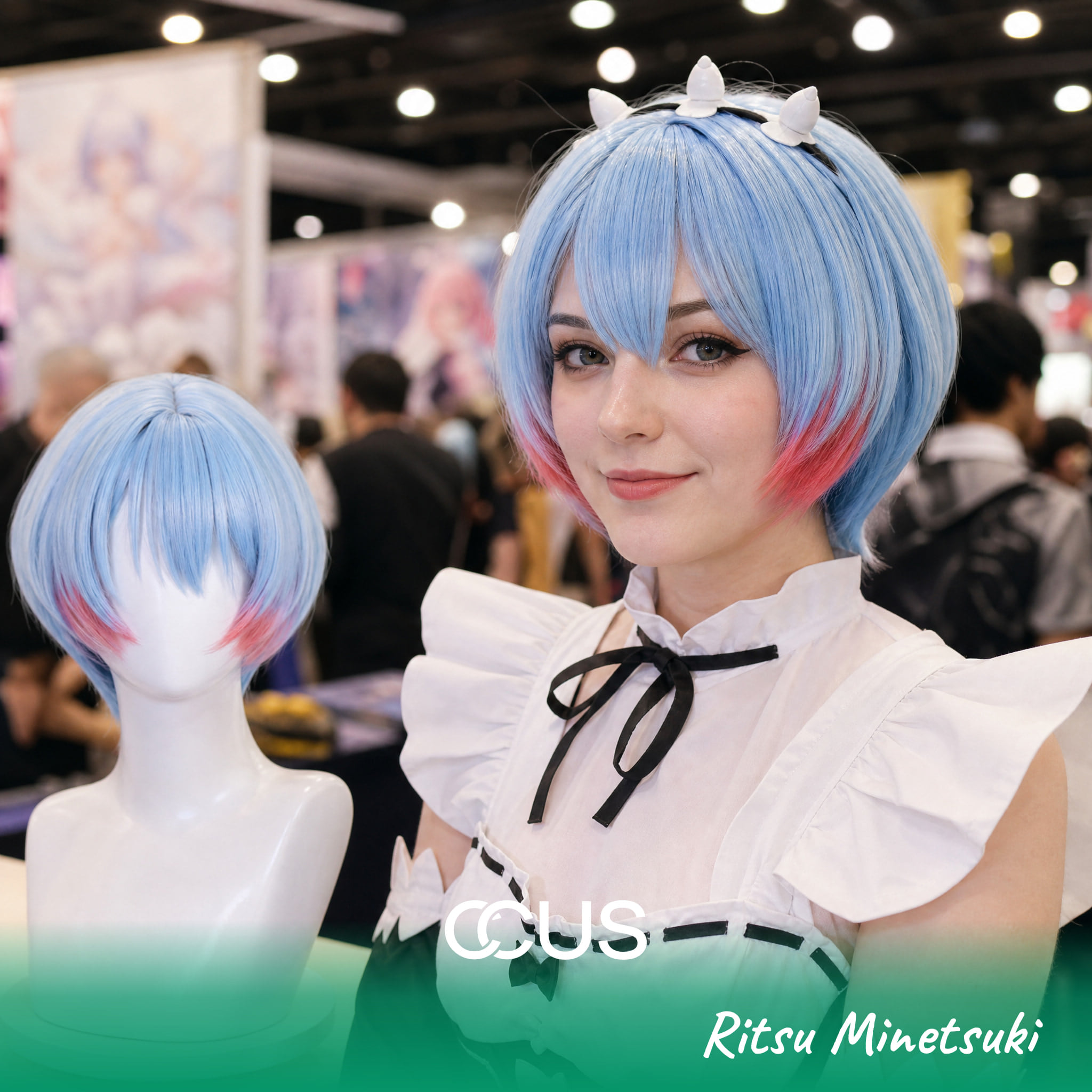 Ritsu Minetsuki Cosplay Wig
