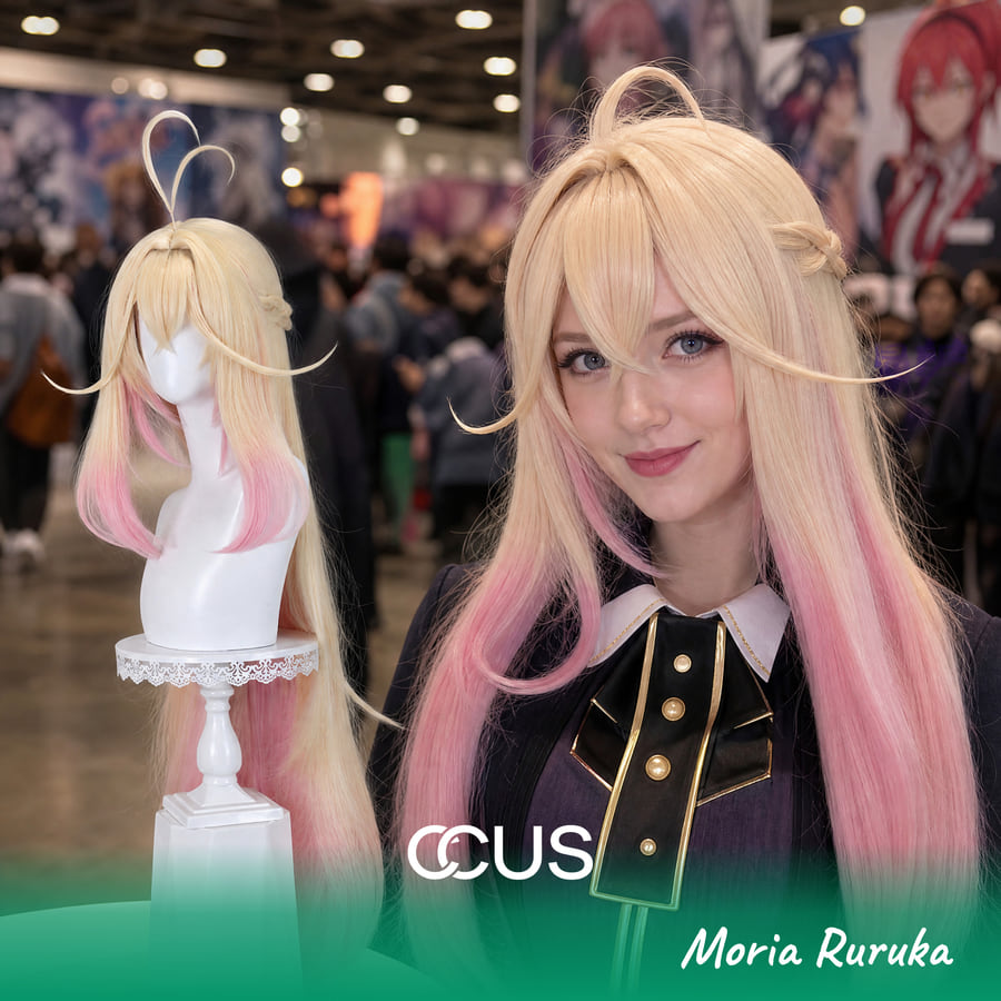 Moria Ruruka Cosplay Wig