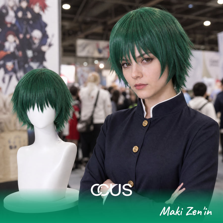 Jjk : Maki Zen'In Cosplay Wig