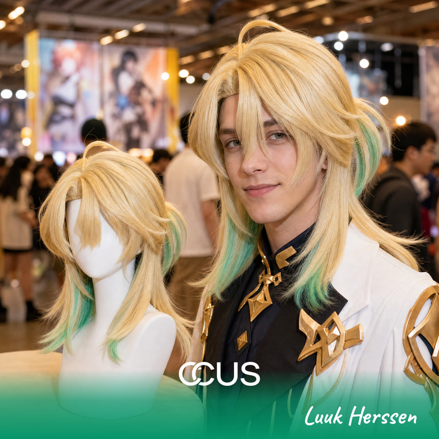 Wuwa : Luuk Herssen Cosplay Wig