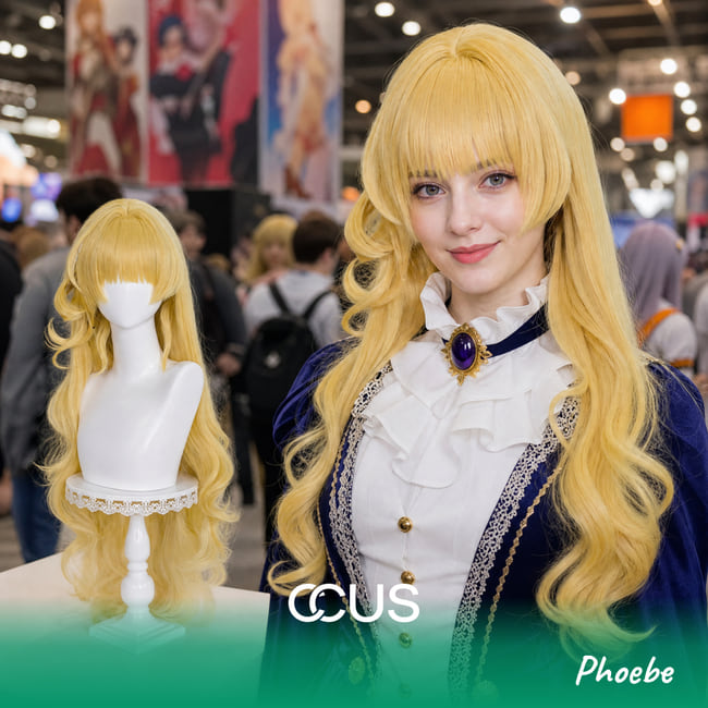 Wuwa : Phoebe Cosplay Wig