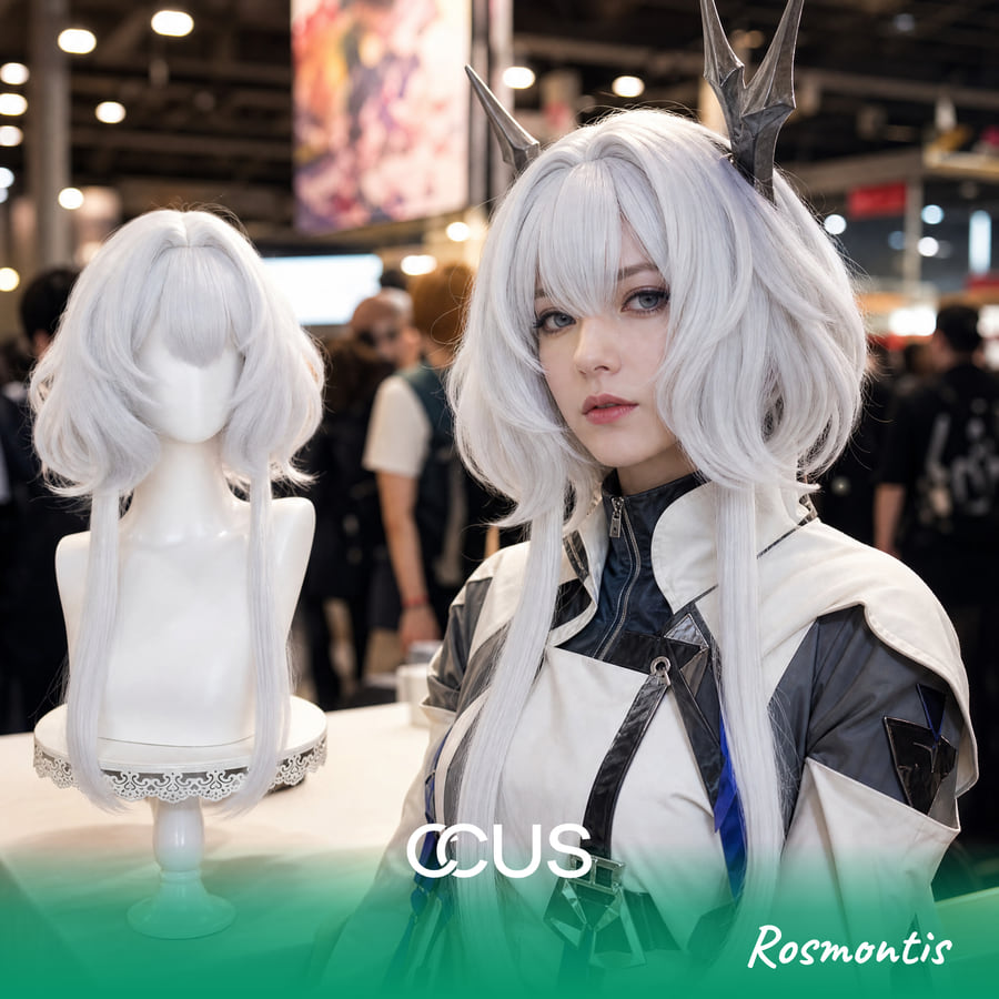 Ak : Rosmontis Cosplay Wig