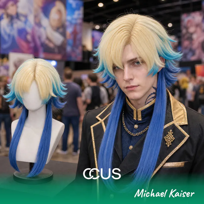 Michael Kaiser Cosplay Wig