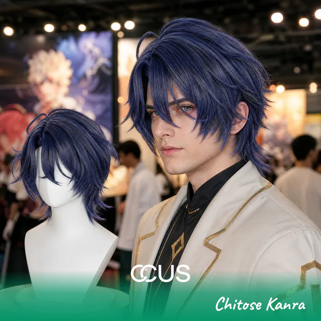 Chitose Kanra Cosplay Wig